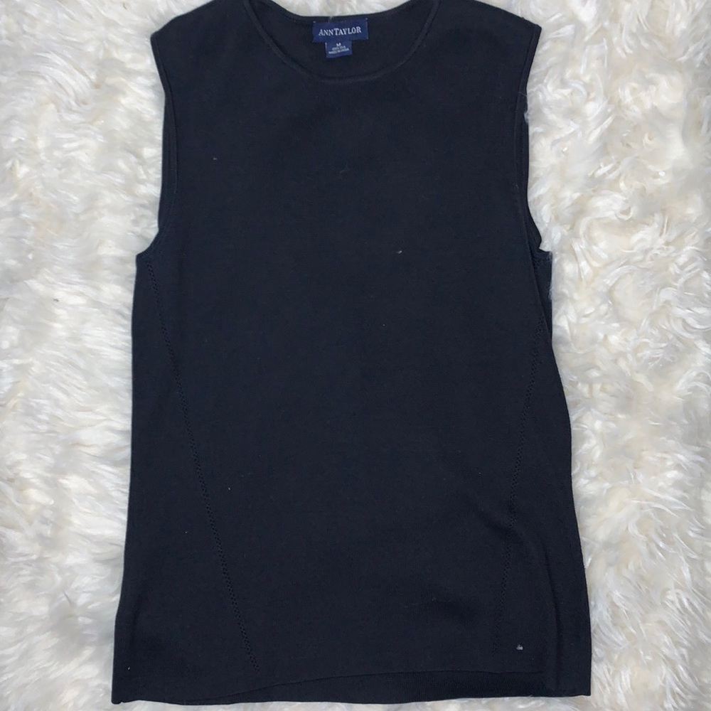 Ann taylor sleeveless top